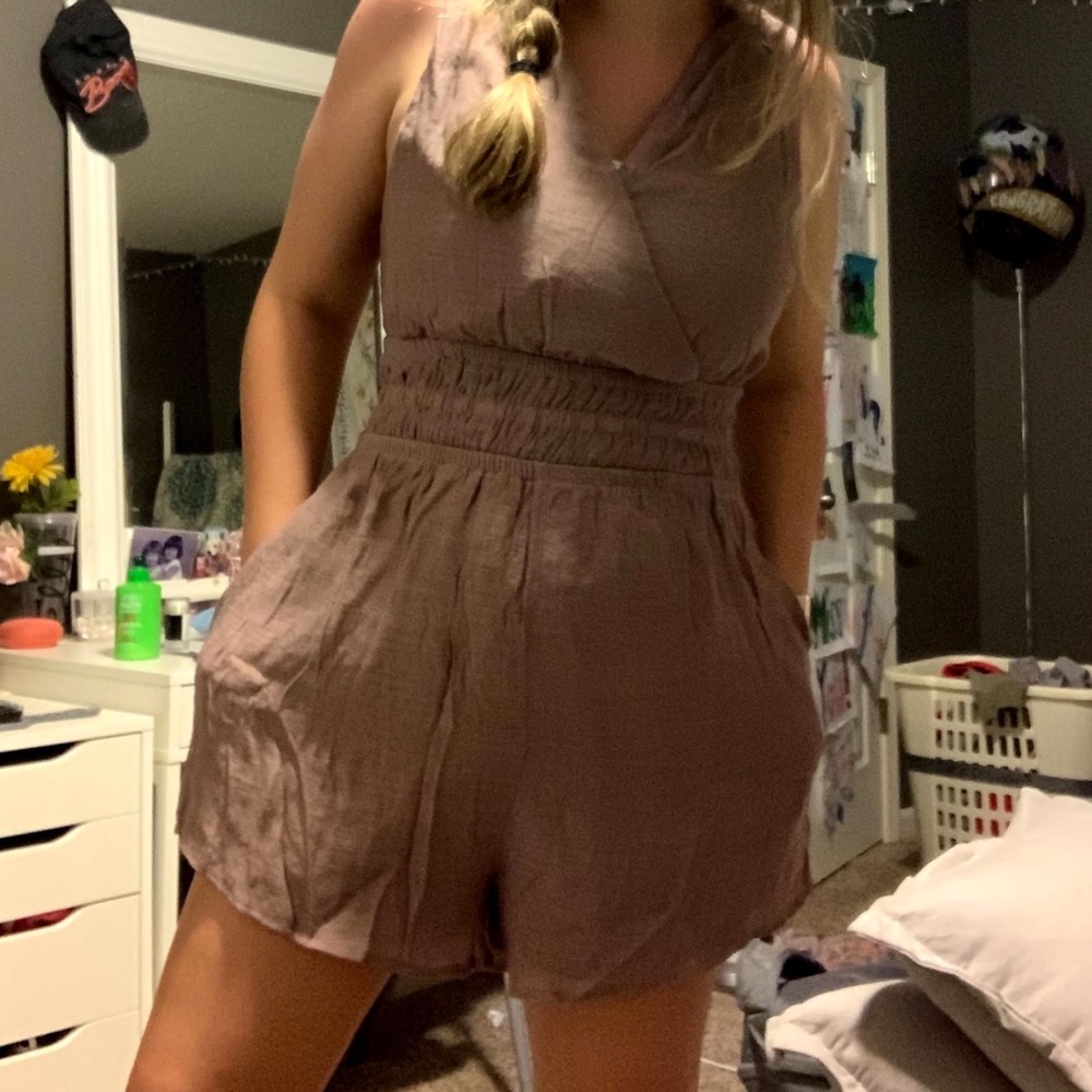 Super Cute Mauve Romper